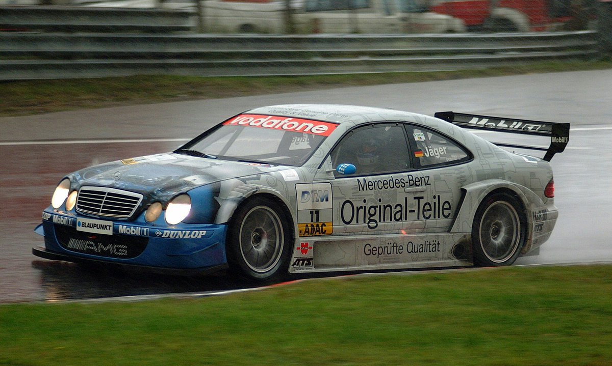 Thomas Jager, AMG-Mercedes CLK-DTM 2001. DTM Championship Stage