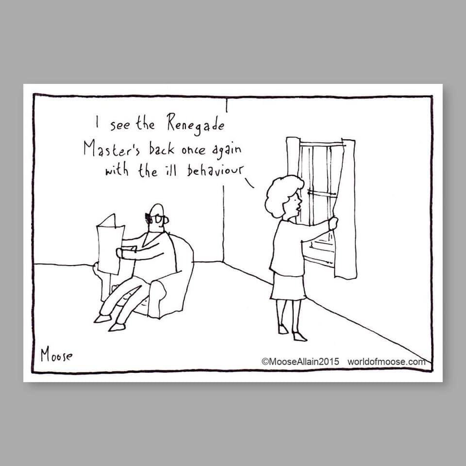 AlisonHussey_'s tweet photo. I’m loving this back once again... #RenegadeMaster #IllBehaviour https://t.co/YSuq9lPkZw