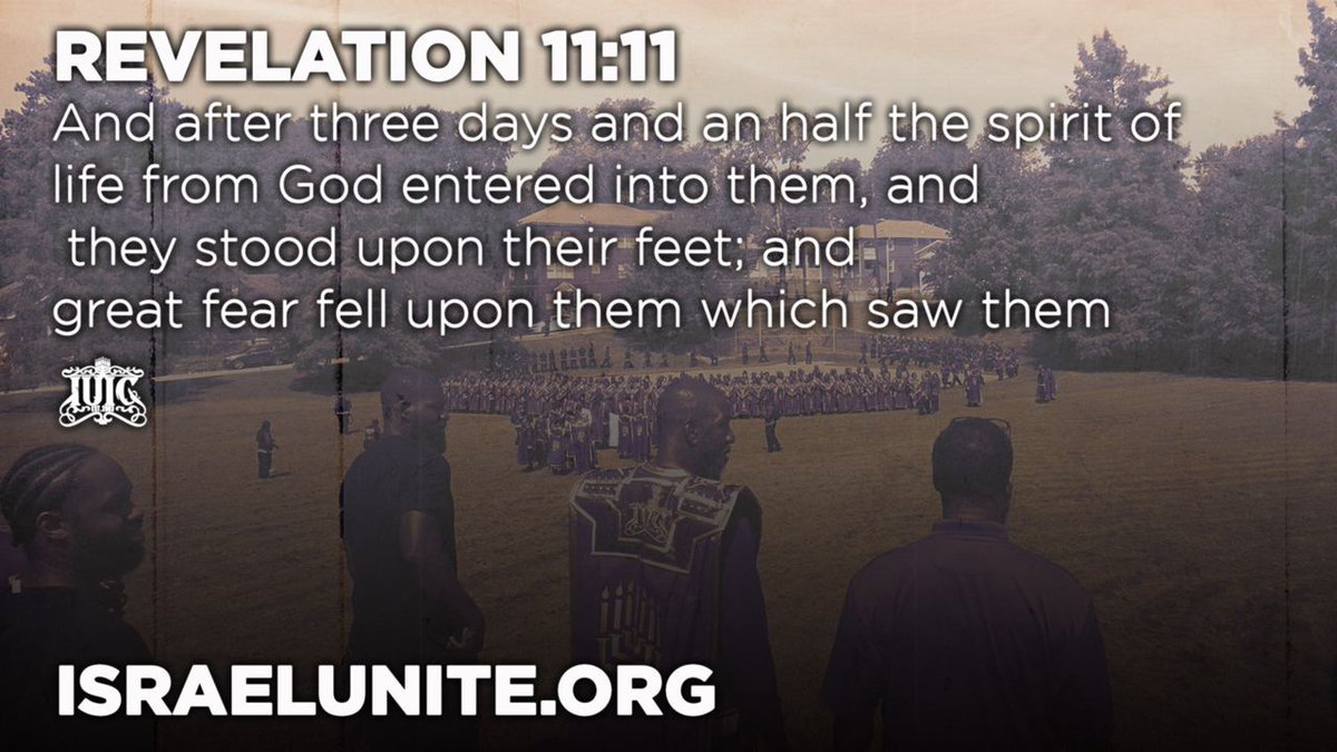 iuicdenver's tweet photo. #Revelation11:11 And after three days and an half the Spirit of life from God entered into them, and they stood upon their feet; and great fear fell upon them which saw them. #Bible #Biblevisual #Scripture #Verses https://t.co/VFbtP9zZHe