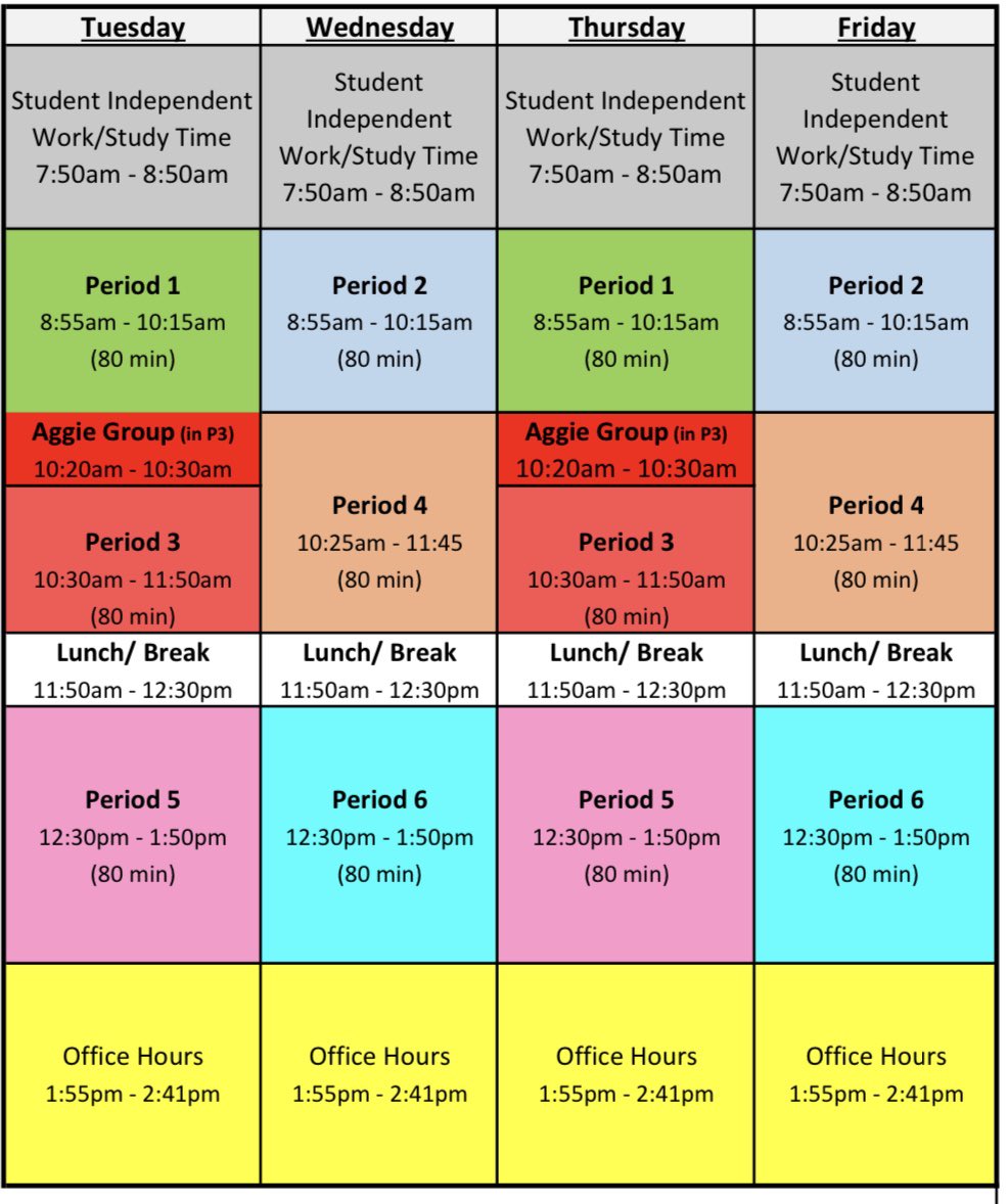 Arbor View Hs On Twitter Just A Reminder There Is No School Tomorrow Due To The Holiday Please Follow The Attached Schedule For The Week Arbor View High School Calendar