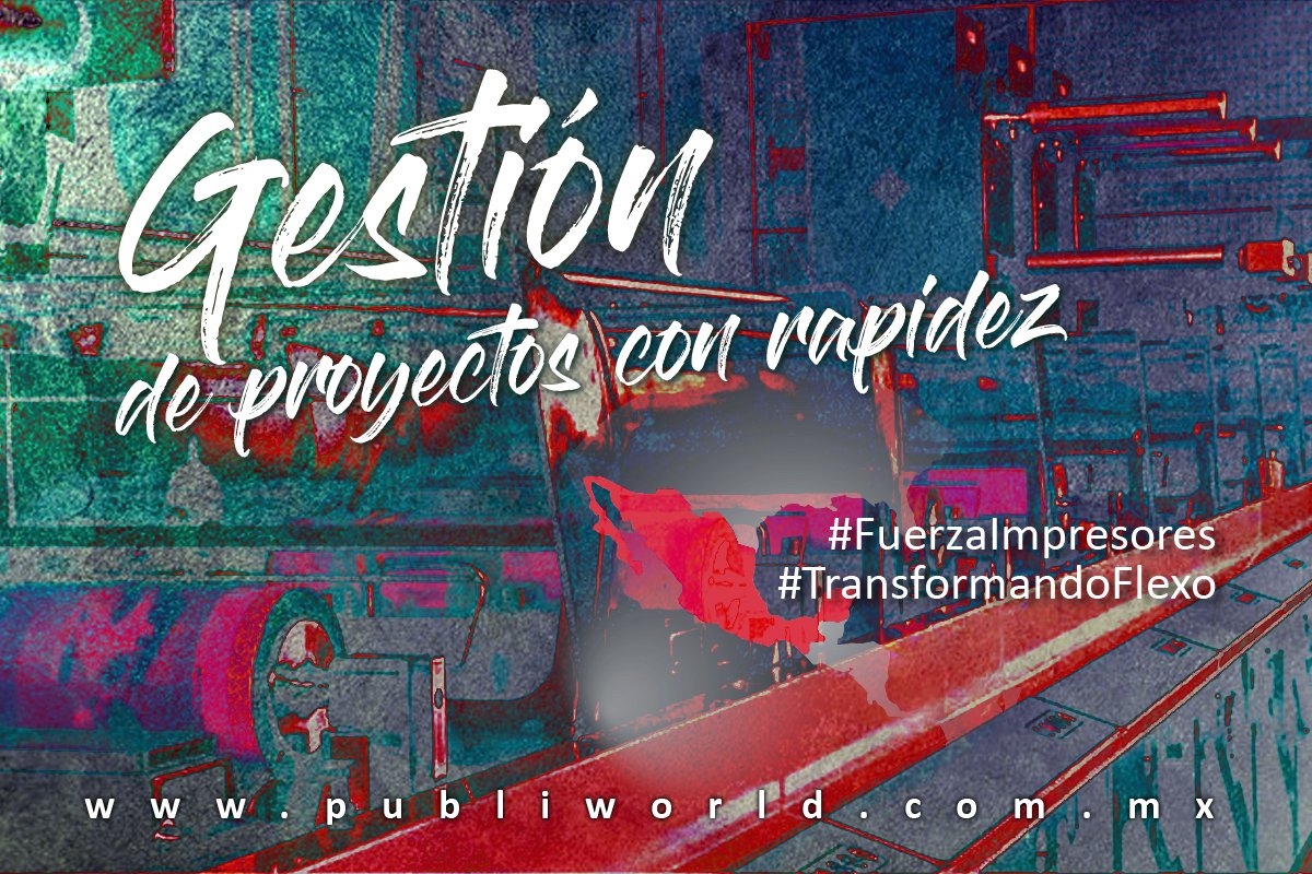 PUBLIWORLDInt's tweet photo. 𝑮𝒆𝒔𝒕𝒊ó𝒏 de proyectos con rapidez 🤓

#FuerzaImpresores
#TransformandoFlexo

https://t.co/3z99rxzCmO 🇲🇽 https://t.co/nS8lXbLZ7g