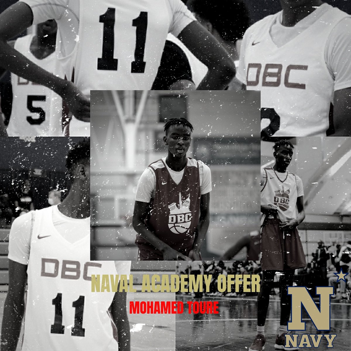 2021 6'6 Wing Mohamed Toure of <a href="/ssfshoops/">SSFS BASKETBALL</a> has picked up an offer from The Naval Academy! 

#IssaBrotherhood