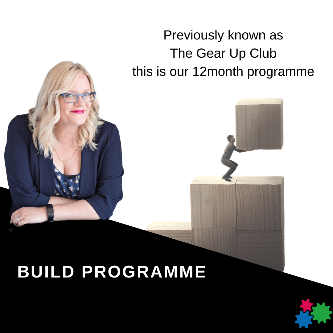 GearUpClub's tweet photo. Need clarity in your business? 
Want advise &amp; support to help you grow? 
Want an efficient &amp; easy to run business? 

Previously know as The Gear Up Club, our 12-month BUILD programme covers every aspect of your business for £99 a month-starts October.

https://t.co/ZxhFXJYzDy https://t.co/3qjs5HvSGy