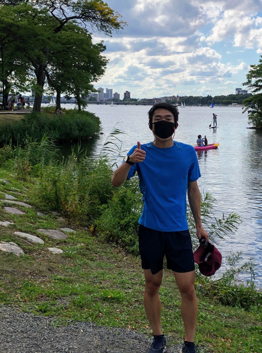 michaelzhuchen's tweet photo. We might be masked, but we won't be muffled! To remember the killing of George Floyd on 5/25, today I ran 5.25 miles to remember him as part of the Promise Run for Medicine in Motion's MOVE Campaign. Please support our cause at https://t.co/HQk2hMaKTE or by Venmo to @MedMotion. https://t.co/I1QksuTulk
