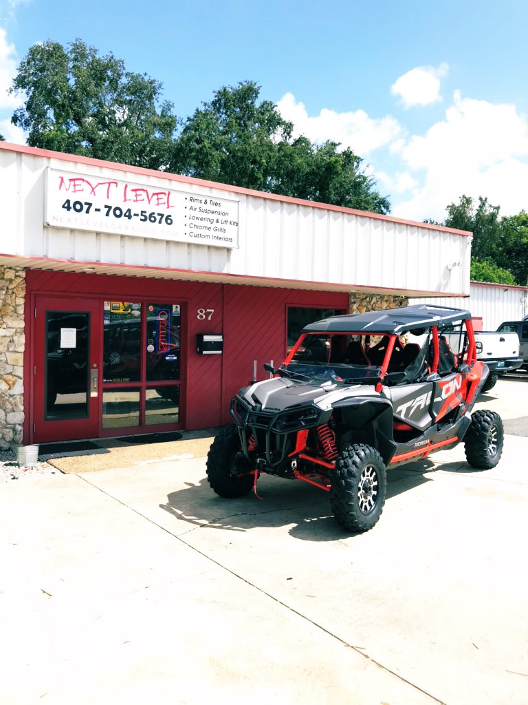 NextLevel407's tweet photo. Worked on a cool @Honda Talon UTV this week installing a @JLAudio stereo to battle the elements of the outdoors.
#customaudio #customstereo #jlaudio #hondatalon #utv #sidebyside #offroading #orlandofl #sododistrict https://t.co/gqk6FdBj07