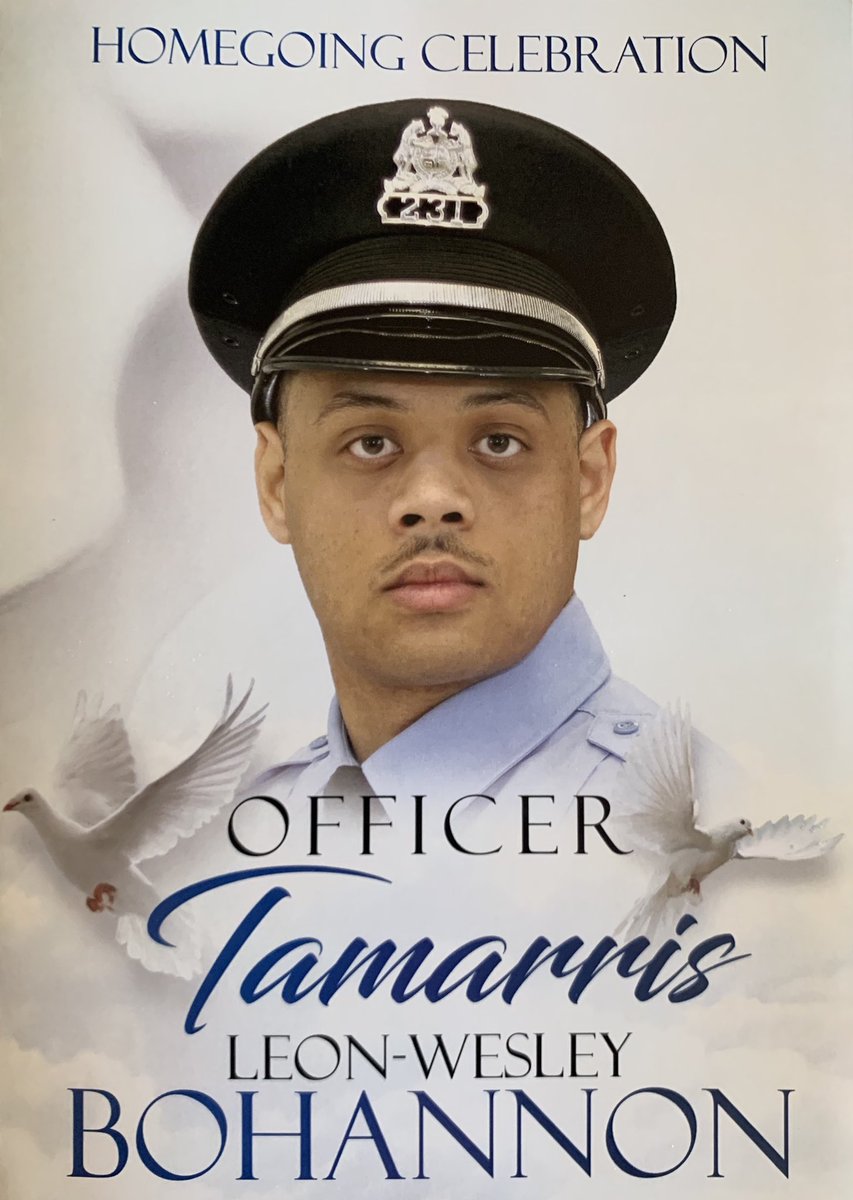 A beautiful place for a beautiful service honoring a beautiful life. Rest In Peace Officer Tamarris Bohannon.