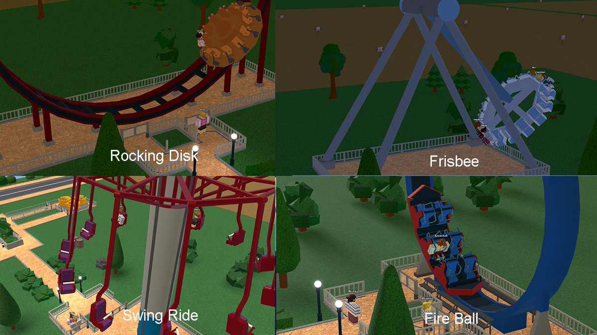 Roblox On Twitter You Get An Unlimited Lifetime Pass To Only One Of These Theme Park Tycoon 2 Rides Which One Are You Choosing - roblox rides