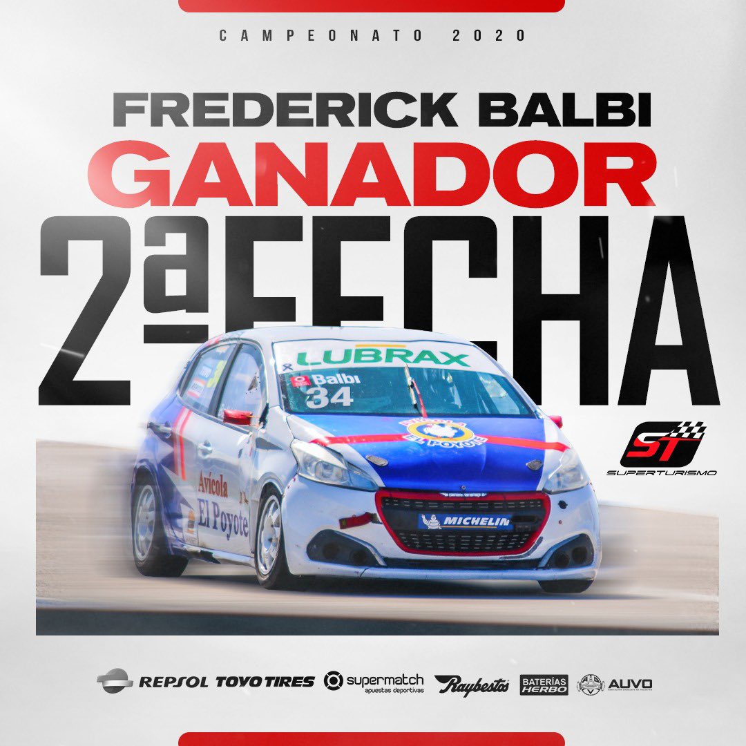 Frederick Balbi logró su primera victoria en la categoría hoy en El Pinar