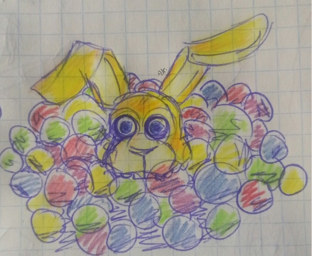 Monika48256026's tweet photo. A sketch that I'm going to repaint in the near future
#fnaf #fnaf1 #fnaf2 #fnaf3 #fnaf4 #fnafsl #fnafpizzeriasimulator #fnafvrhelpwanted #fnafvr #fnaffanart #FiveNightsAtFreddys  #art #artist #sketch #draw #drawing #Spring_Bonnie 
#Into_the_Pit #Fazbear_Frights https://t.co/Rp1MNExWzX