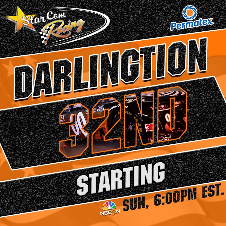 Let’s do this. 

#Southern500 // <a href="/Permatex/">Permatex</a>