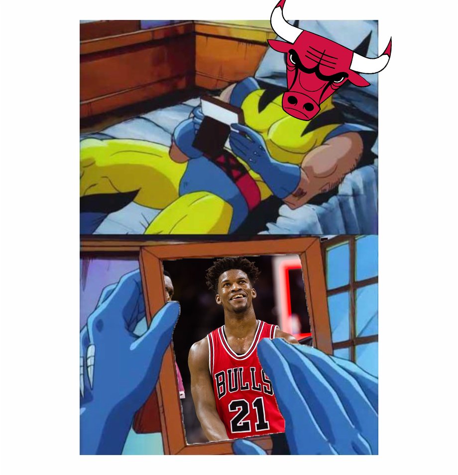 chisportsross's tweet photo. Chicago misses you, Jimmy Butler. https://t.co/ALPnBa80mn