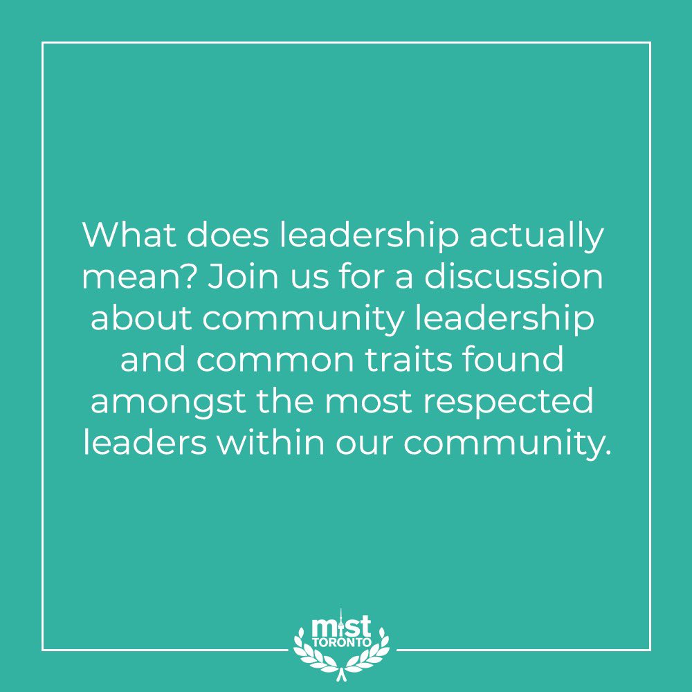 In collaboration with <a href="/PennyAppealCa/">Penny Appeal Canada</a>, we are holding a “Community Leadership” workshop to discuss leadership, what it means, and how we can all improve our leadership skills 🙌

Tune in LIVE next Monday, September 14th on Facebook &amp; YouTube!