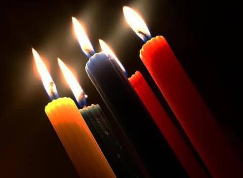 I then decided to light my red candle for spiritual protection, a yellow one for enlightenment and discernment, the white one for light and to amplify the energy of the red and yellow one, then finally- the black one for strength. I prayed some more and wept to my ancestors.