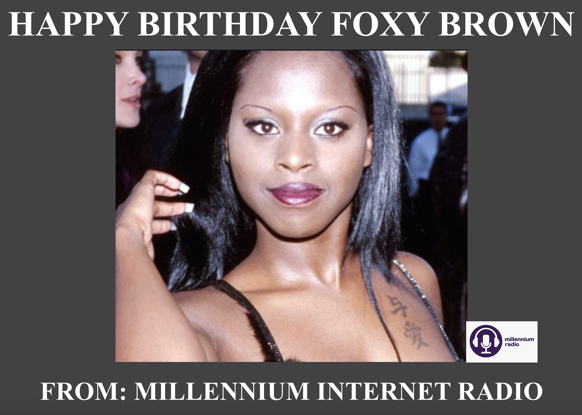 Happy Birthday to rapper Foxy Brown!! 