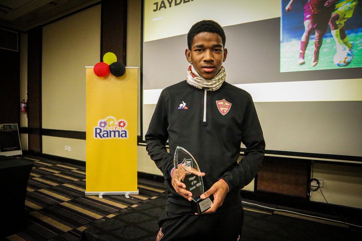 Stellenbosch FC (@stellenboschfc) on Twitter photo About last night ๐๏ธ๐.
Adams - MDC Player of the Year. 
 #MDCPlayerOfTheYear award is awarded to the MDC player that has been the most valuable and outstanding footballer during the MDC season 2019/20
Congrats Jayden! ๐๐ฏ. 
#StellenboschFC #ProudlyStellenbosch #SfcAwards2020 About last night ๐๏ธ๐.
Adams - MDC Player of the Year. 
 #MDCPlayerOfTheYear award is awarded to the MDC player that has been the most valuable and outstanding footballer during the MDC season 2019/20
Congrats Jayden! ๐๐ฏ. 
#StellenboschFC #ProudlyStellenbosch #SfcAwards2020