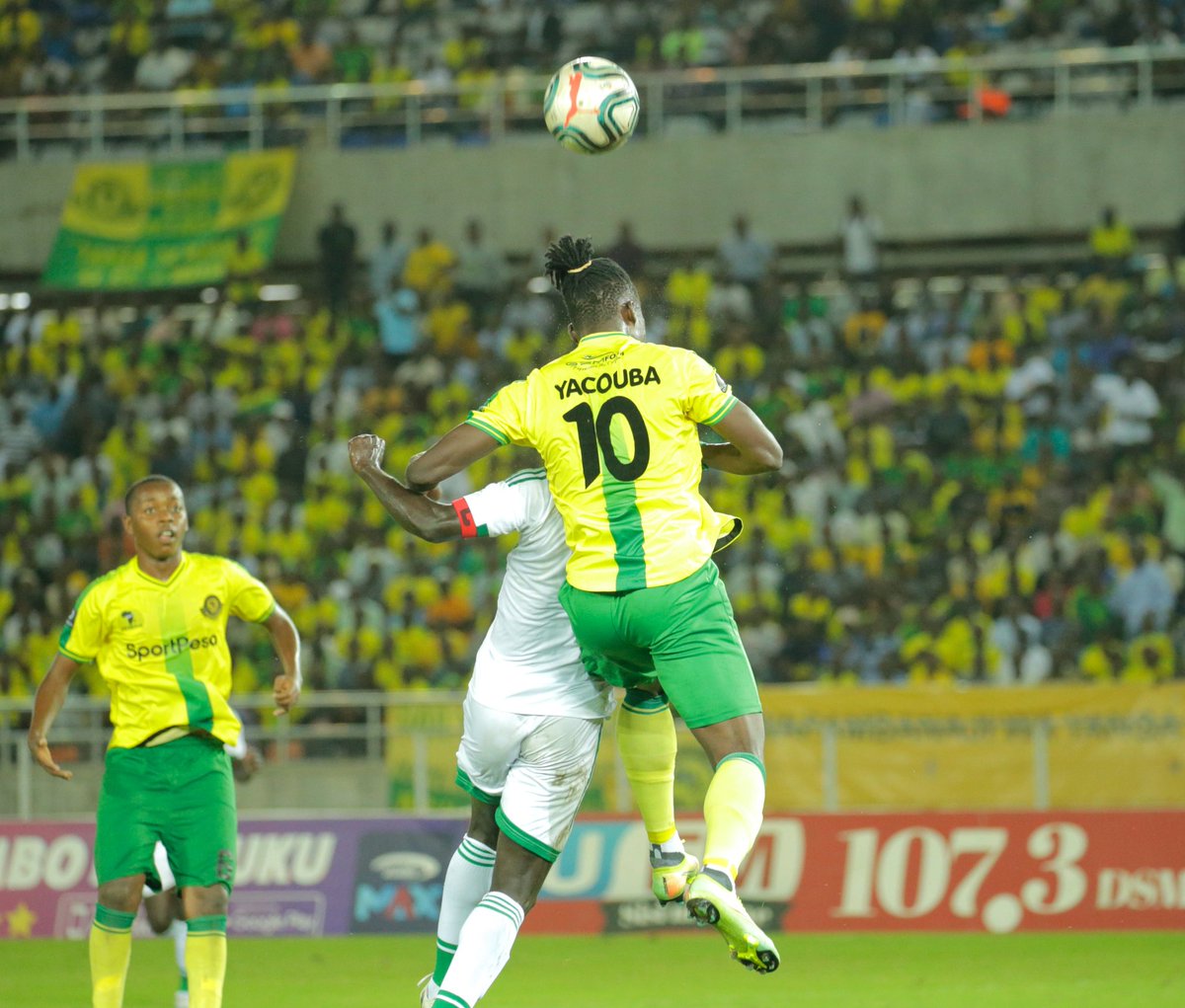 voiceofbongo's tweet photo. LIGI KUU BARA: Kutokea kwenye Uwanja wa Benjamin William Mkapa, Dar es Salaam
FT'
Yanga SC 1-1 Tanzania Prisons
⚽ Sabiyanka 7'
⚽ Sarpong 18'
#VPL
#YNGTP
#VoBSPORTS https://t.co/DOEnq06Oi8
