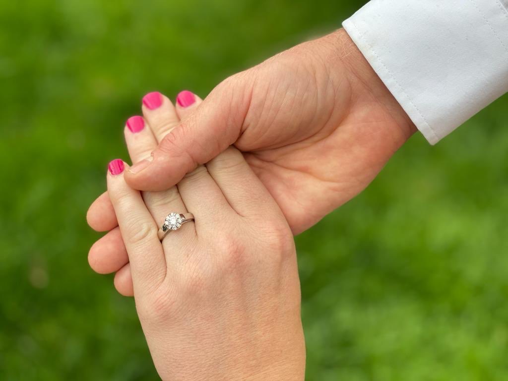 ChristopherSke2's tweet photo. I am very happy to announce that Louise has accept my hand in marriage!! She is a wonderful lady who I am very lucky to have in my life! I can’t wait to make more amazing mermories together ❤️❤️❤️ #askattheritz #bestweekendever https://t.co/B1RXx0jaJd
