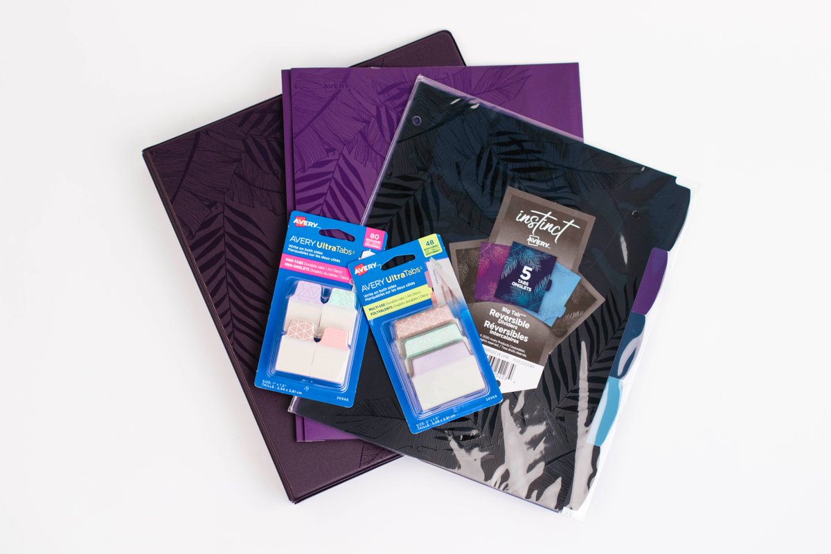 We’re also throwing in 2 <a href="/AveryProducts/">Avery</a> Back to School pack prize flash giveaways during the Bin Clear Out Party! Ok...here we go! #LabelDay