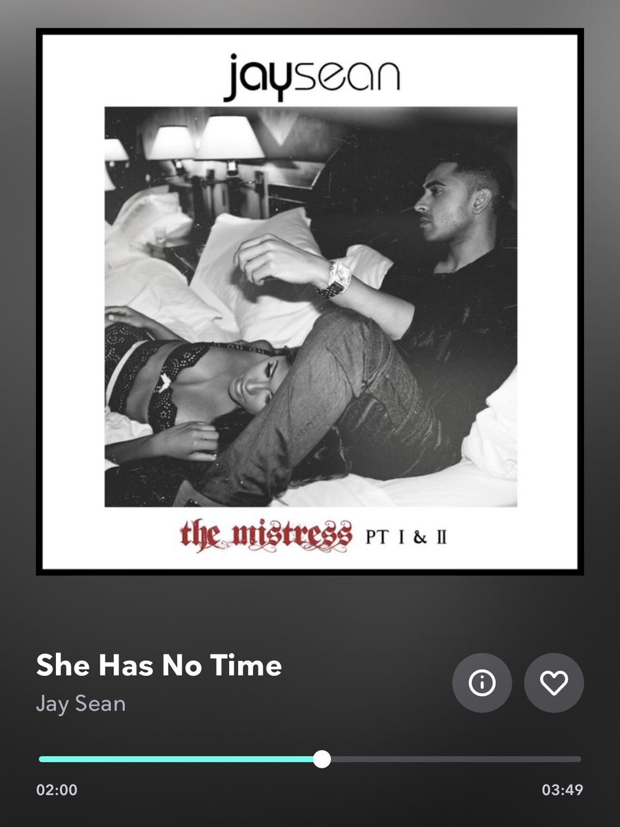 jaygala0317's tweet photo. Getting a late start to the day but starting off #JaySeanMistress Day with an absolute classic. #SheHasNoTime @jaysean https://t.co/kU9IHXJObj