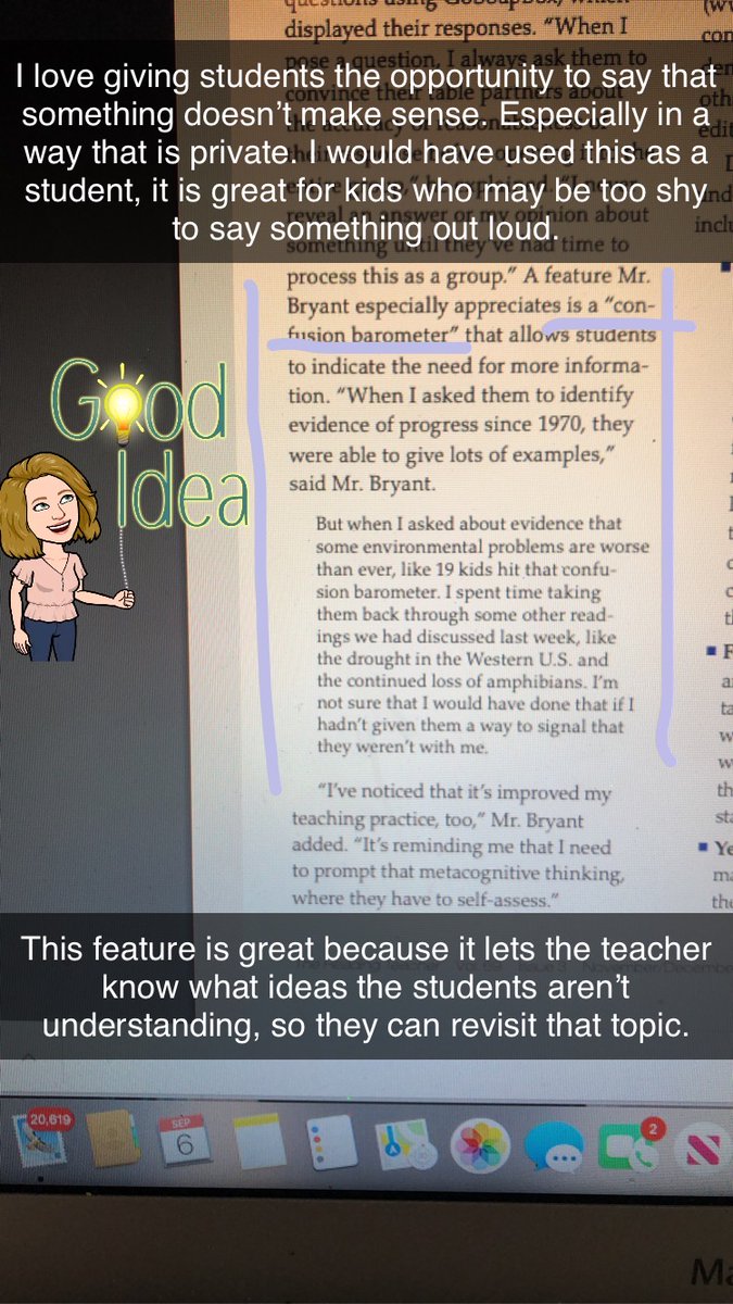 kellysnow_ksu's tweet photo. Checking for students' understanding is a crucial part of teaching. This "confusion barometer" tool is a great way to know where students are at. #booksnap2 #KSUECE4410 https://t.co/fnSOAWJDel