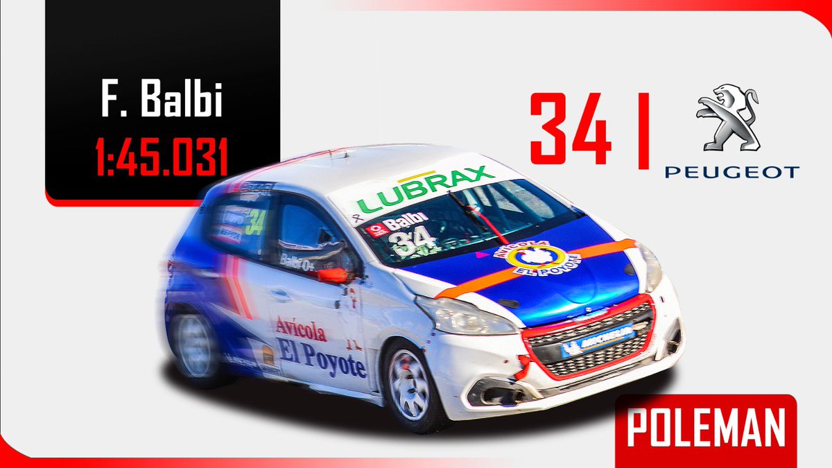 Frederick Balbi se adueñó de la primera posición de la clasificación de la segunda fecha. Cyro Fontes y André Lafon completarán las primeras tres posiciones de la grilla 

Final a las 16 hs por VTV+ y Facebook Live de AUVO