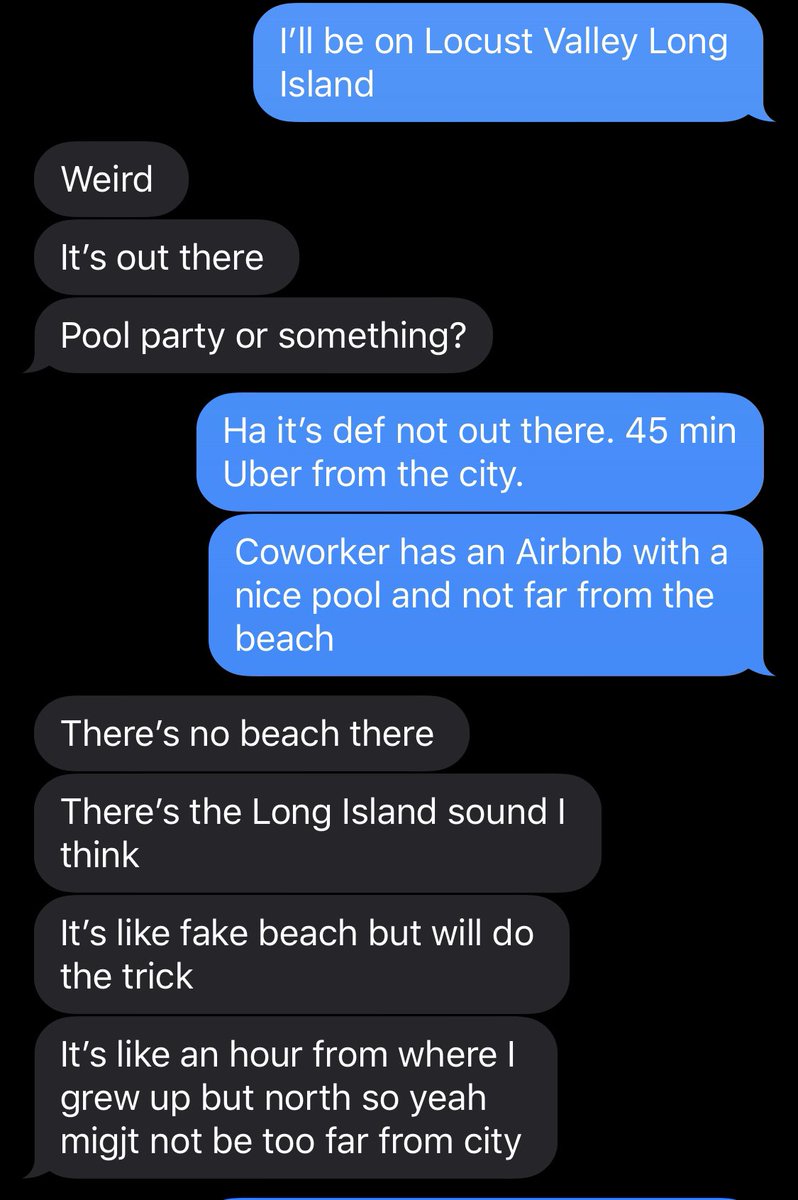 DonnieDoesWorld's tweet photo. Ppl from Long Island are weird man https://t.co/pCyhuCOl77