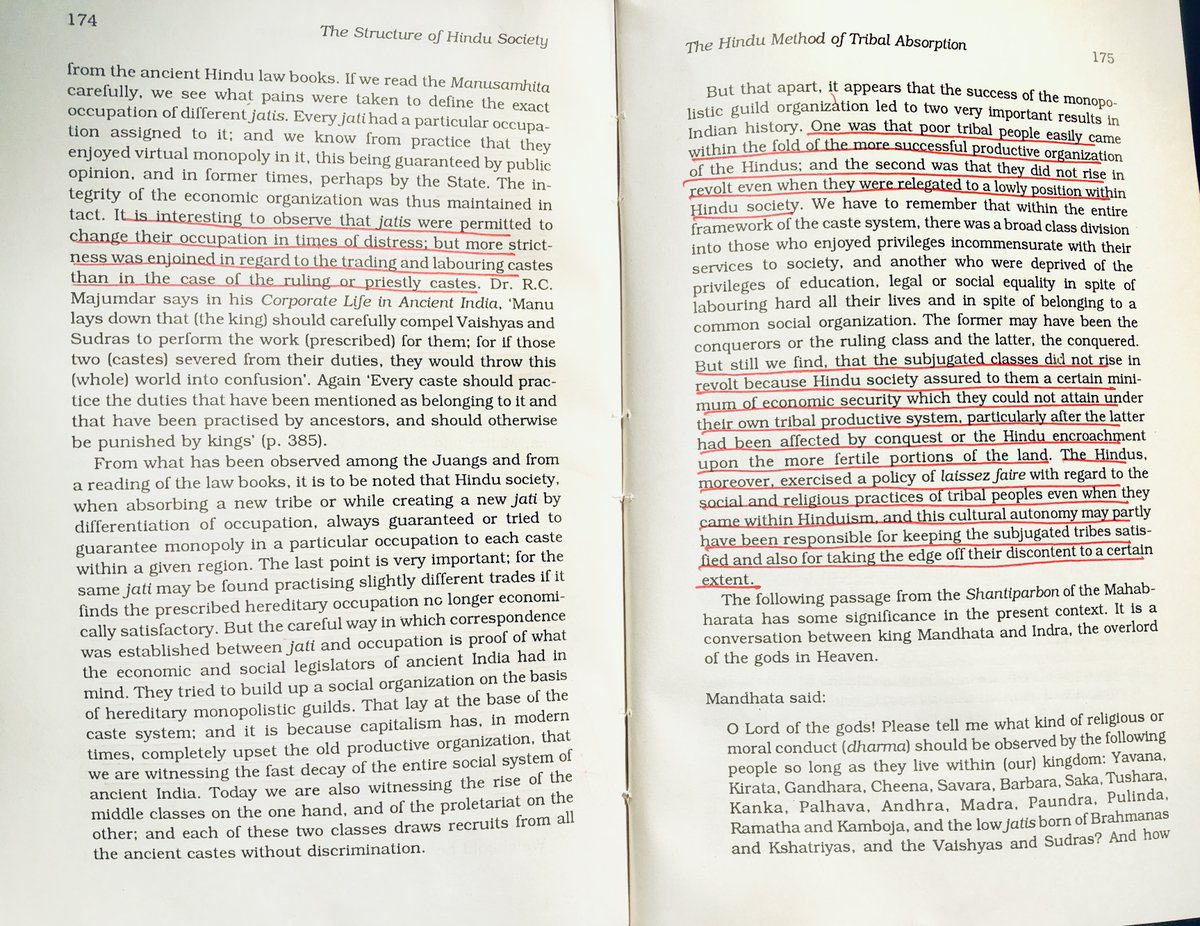 This classic essay by Nirmal Kumar Bose, "On the Hindu Method of Tribal Absorption" was one of the earliest expositions of how Hinduism while not a missionary religious system like Christianity or Islam, nonetheless engaged in its own form of gradual proselytisation