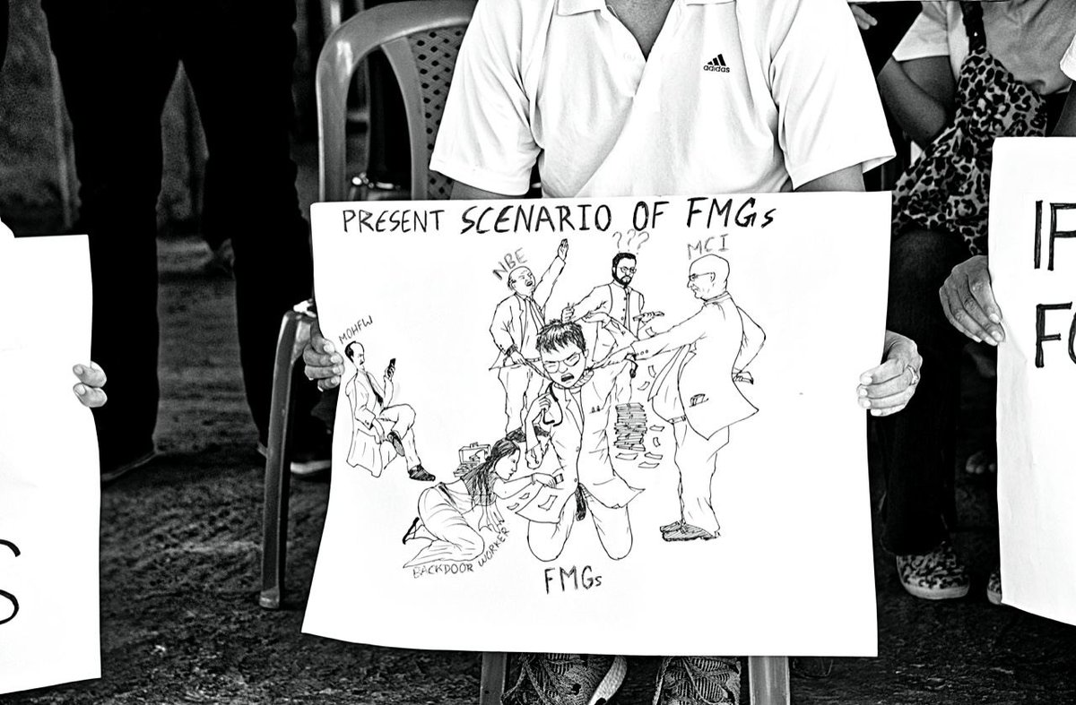 Kabira32's tweet photo. WHY #FMG(FOREIGN MEDICAL GRADUATES) ARE FACING INEQUALITY IN THEIR OWN #MOTHER LAND ?? WE ARE #INDIAN #NOT FOREIGNERS..
#letfmgeserve

@drharshvardhan
 
@narendramodi
 
@MoHFW_INDIA
@indiatvnews 
@ANI 
@aajtak 
@IBC24News 
@ChhattisgarhCMO https://t.co/B2UA6gXm6w