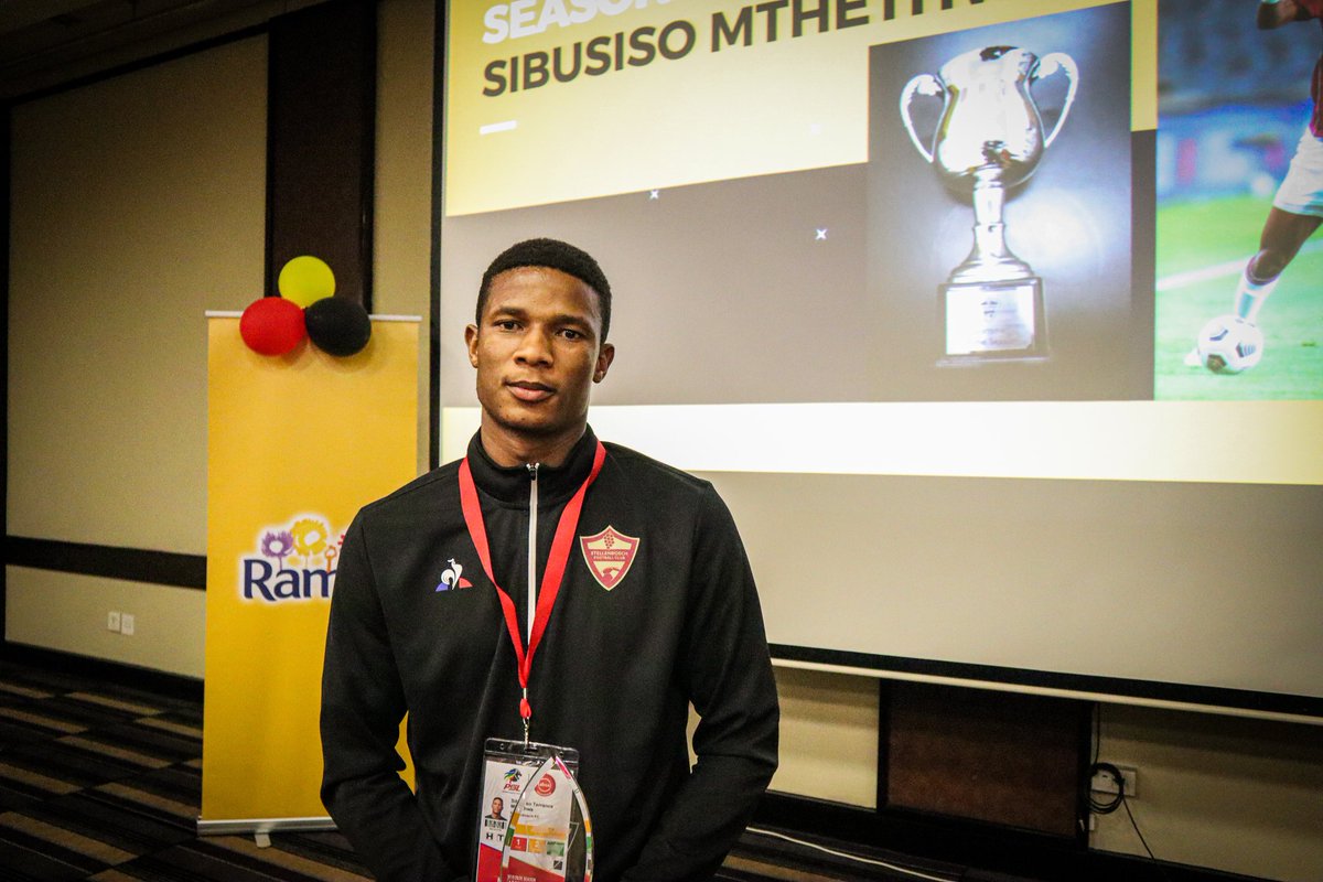 Stellenbosch FC (@stellenboschfc) on Twitter photo Sibusiso Mthethwa recieved Sportsman of the Year at last night's #SfcPlayersAwards. ๐ฅ
The #SportsmanOfTheYear is awarded to the Player that has most embodied
the spirit of sportsmanship and achievement both on and off the field of play.  
#StellenboschFC #ProudlyStellenbosch Sibusiso Mthethwa recieved Sportsman of the Year at last night's #SfcPlayersAwards. ๐ฅ
The #SportsmanOfTheYear is awarded to the Player that has most embodied
the spirit of sportsmanship and achievement both on and off the field of play.  
#StellenboschFC #ProudlyStellenbosch