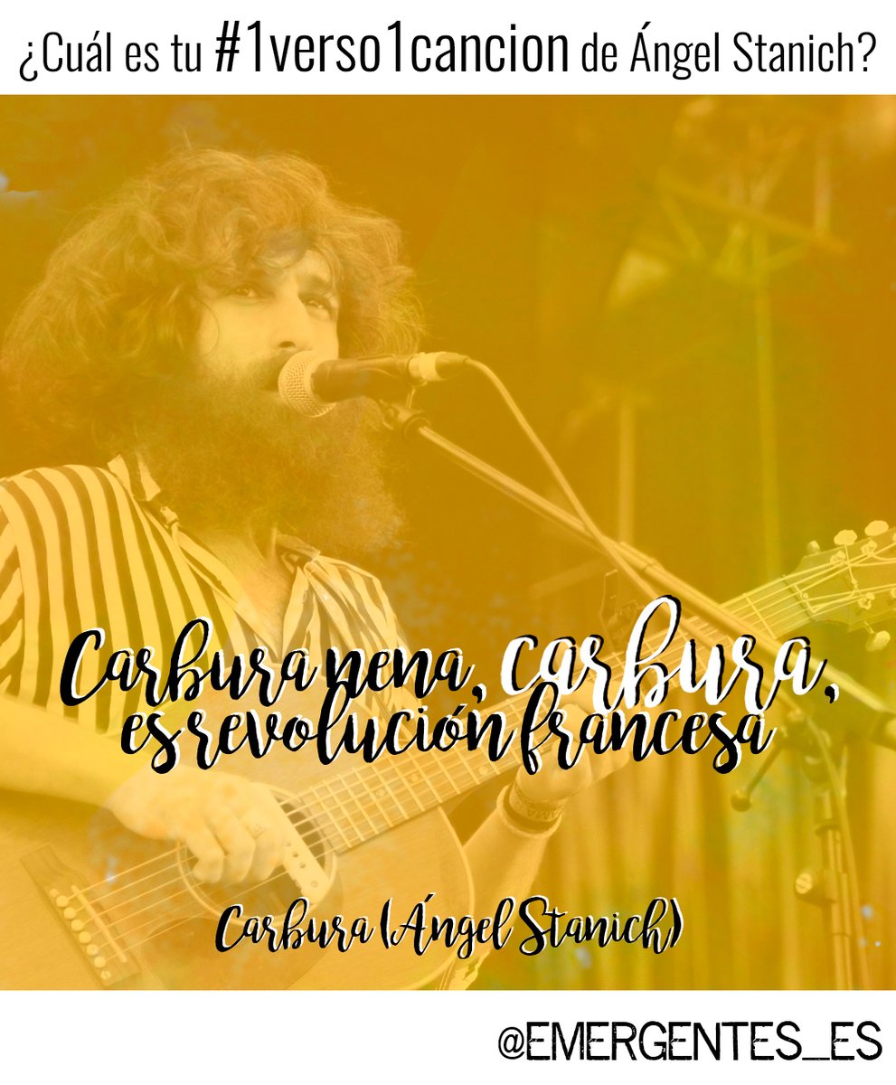 #1verso1cancion de <a href="/angelstanich/">Ángel Stanich</a>
⁠
📸: <a href="/bbemergentes/">BÁRBARA TÉLLEZ</a>⁠, <a href="/festivalgigante/">Festival Gigante</a>
⁠
.⁠
.⁠
.⁠
.⁠
#emergentes #versos #canciones #versosenletras #amantesdeletras⁠ ⁠
⁠
#angelstanich #stanich