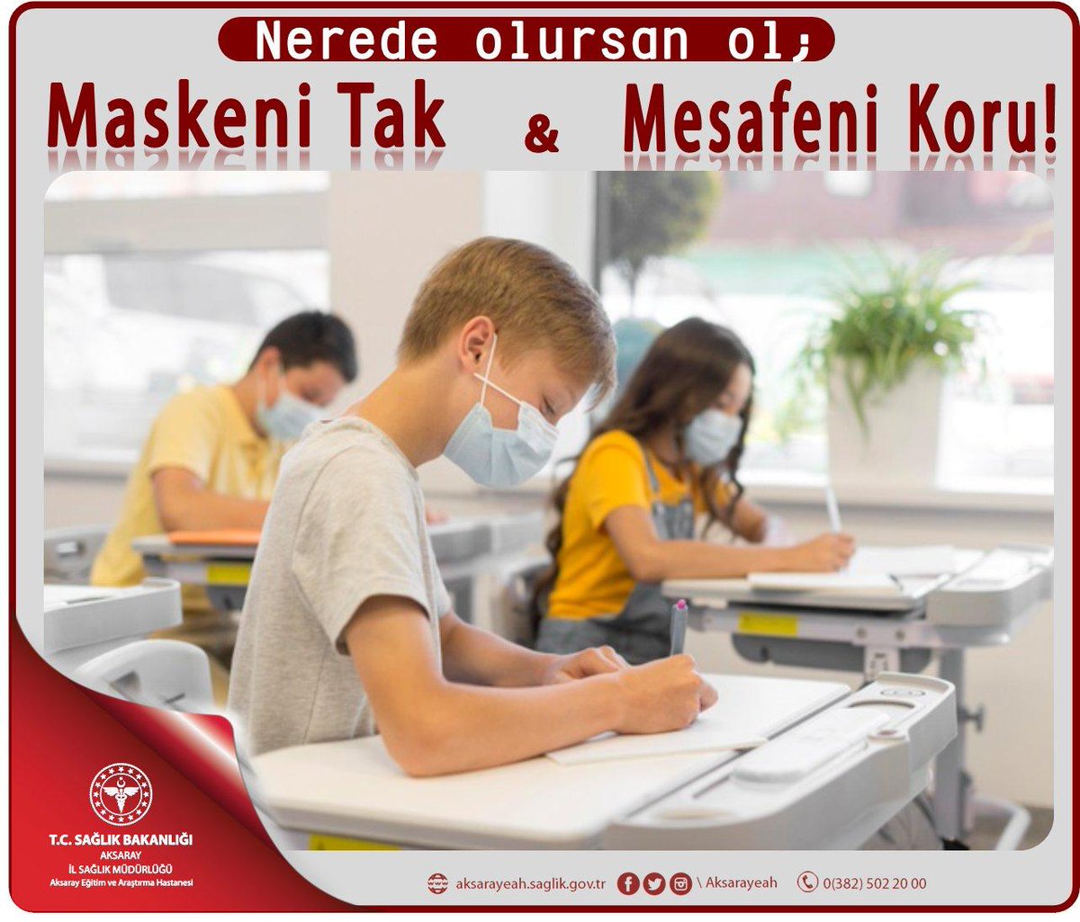 Her şey için "Çok Geç Olmadan" 

Maskeni Tak Mesafeni Koru...
