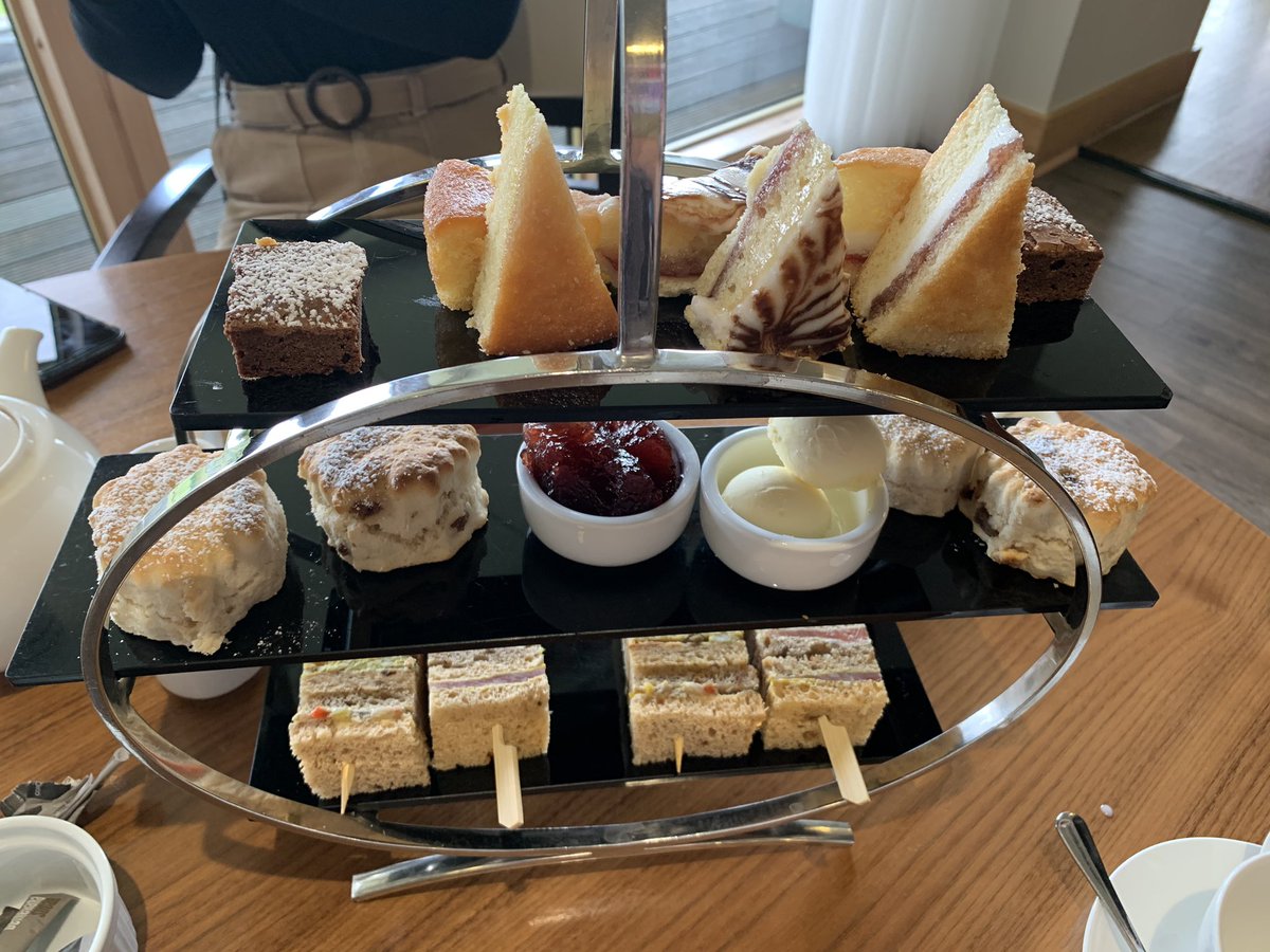 jinxx2011's tweet photo. Thank you @JONJONES34 @Bhaji10 &amp; @Sashbajones for my lovely early birthday surprise afternoon tea at one of my most favourite places 🍰 ☕️ #afternoontea #eastsussexnational https://t.co/gawdofT6jS