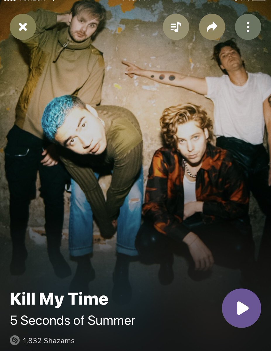 lighturwayirwin's tweet photo. @Tha5SOSFamily Everything I do has mah band in the background ✌️
Shazam #killmytime
Shazam #CALM https://t.co/HZBB2VevBk