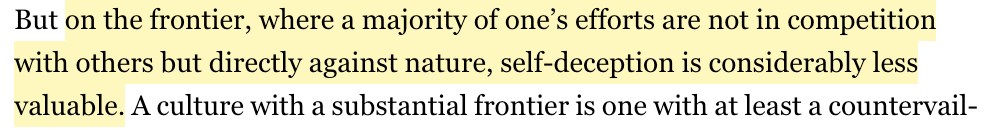 34/ While it feels a bit romantic (in the not-love-sense) I find the "we need a frontier" argument compelling.