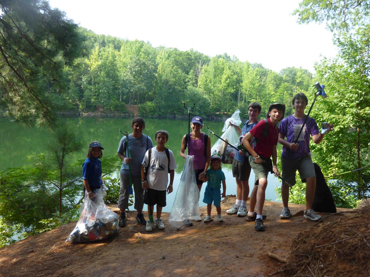 Gratitude for all our park guests who carry a spare trash bag while hiking.  We know there are many of you.  While we often don't get the chance to thank you personally, you make a difference! Thank you &amp; we hope you have a great Labor Day. #LaborDay #thanks #clean #volunteer