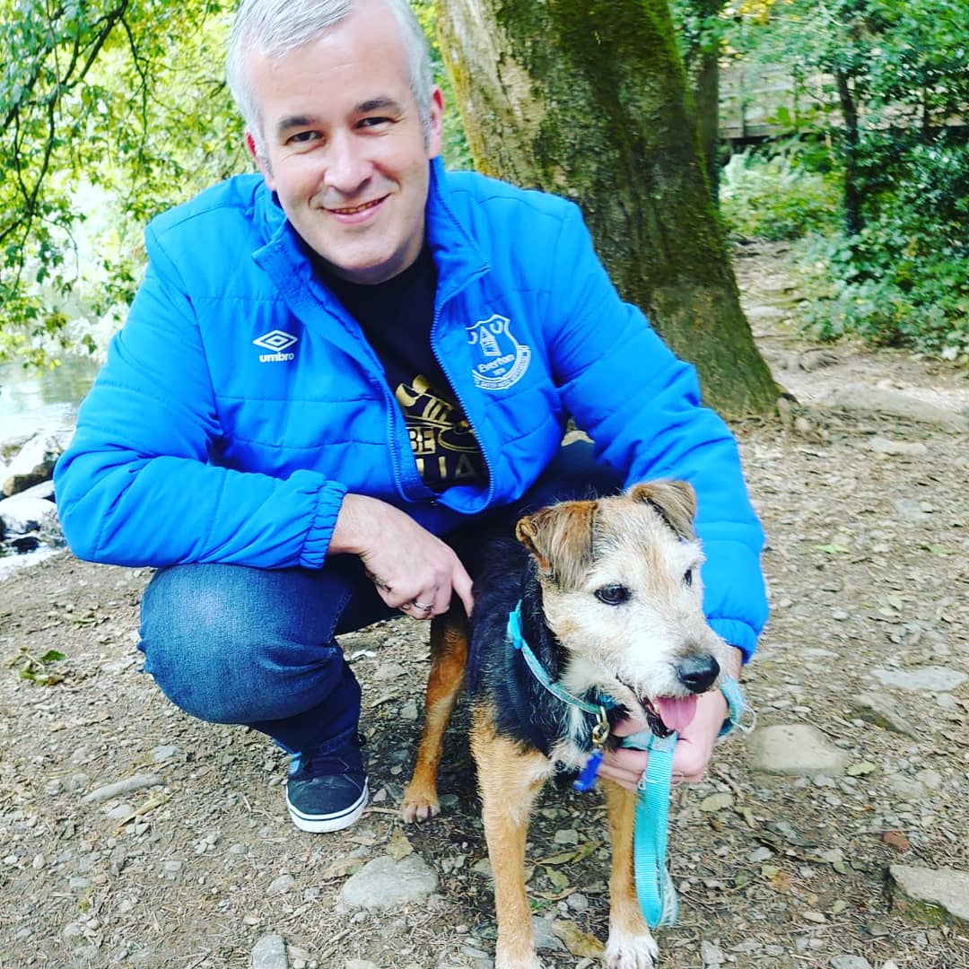 Lovely way to spend our first wedding anniversary. Don't worry, the wife was there too, she took the pic!