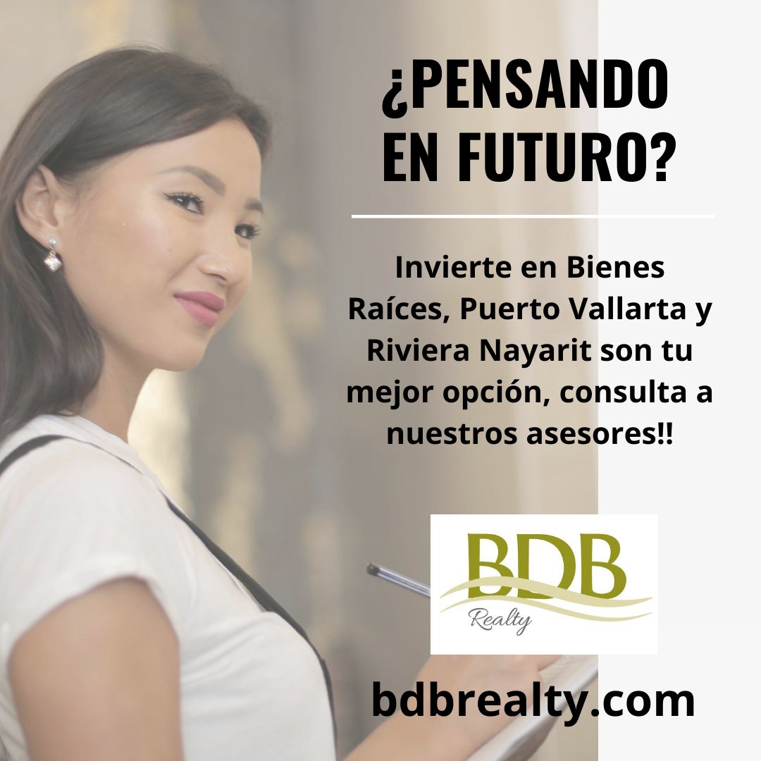 bdbrealty's tweet photo. El futuro es hoy si lo planificamos de manera eficiente!! Consulta con nosotros sobre las propiedades a tu alcance en #PuertoVallarta &amp; #RivieraNayarit en #BDBRealty contamos con la credibilidad y responsabilidad que se merece tu inversión. https://t.co/PcTcSF1a7u https://t.co/TDZIvqKHCo
