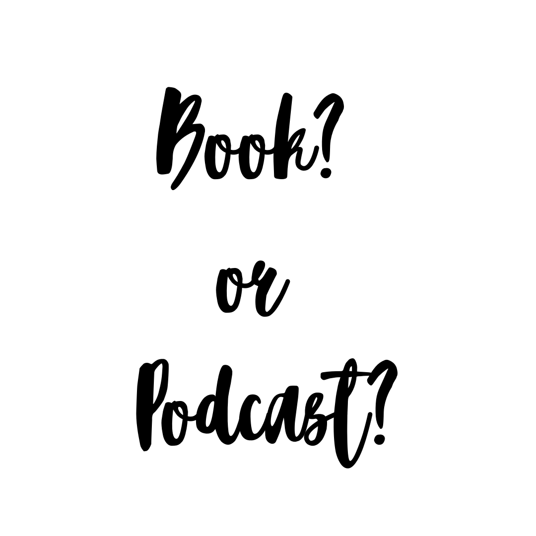 teambeesleyre's tweet photo. #SundayFunday
Choose One!
π Book? or π§ Podcast?
Tell us in the comments which one you would choose!
#TeamBeesley #ChooseOne #PlayGamesOnSunday #book #booksmarts #podcasts #favoritepodcasts #applepodcasts #DreamHome #DreamHouse #SeeMonterey #CarmelbytheSea #DreamBig # https://t.co/vU2Mzwhw7q