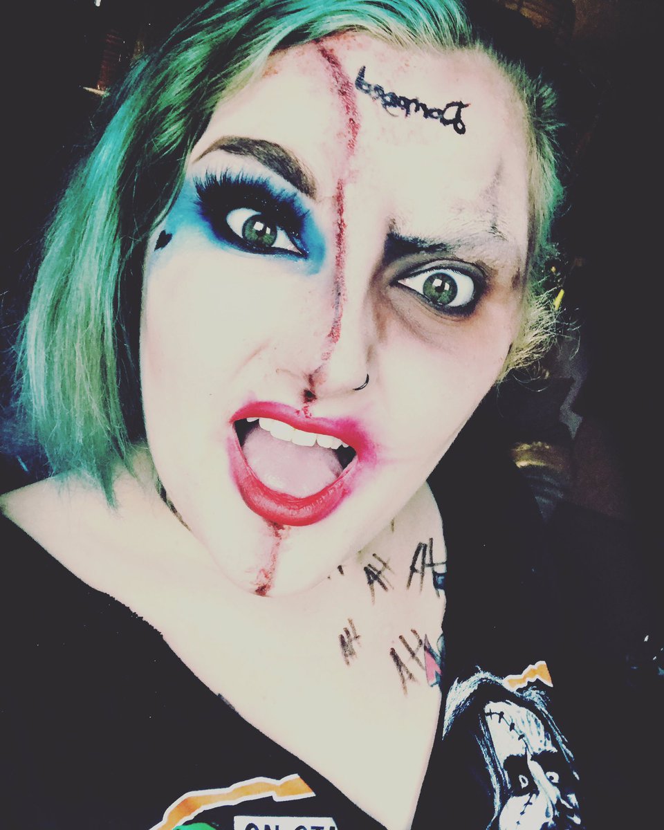 #SuicideSquad #Joker #Harleyquinn #MUA