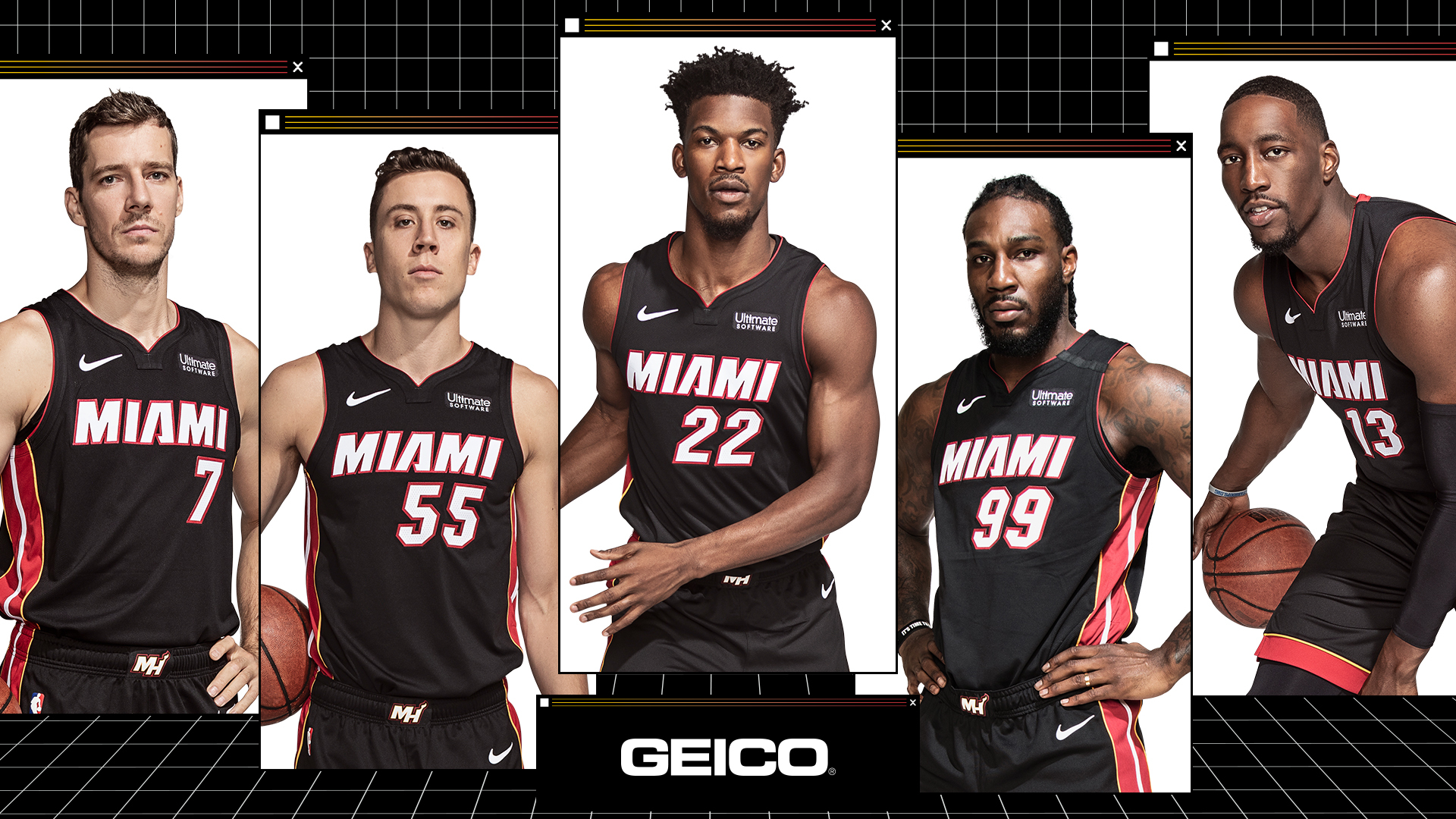 Miami HEAT on X: Your Game 4 starters. INJURY UPDATE: Kelly