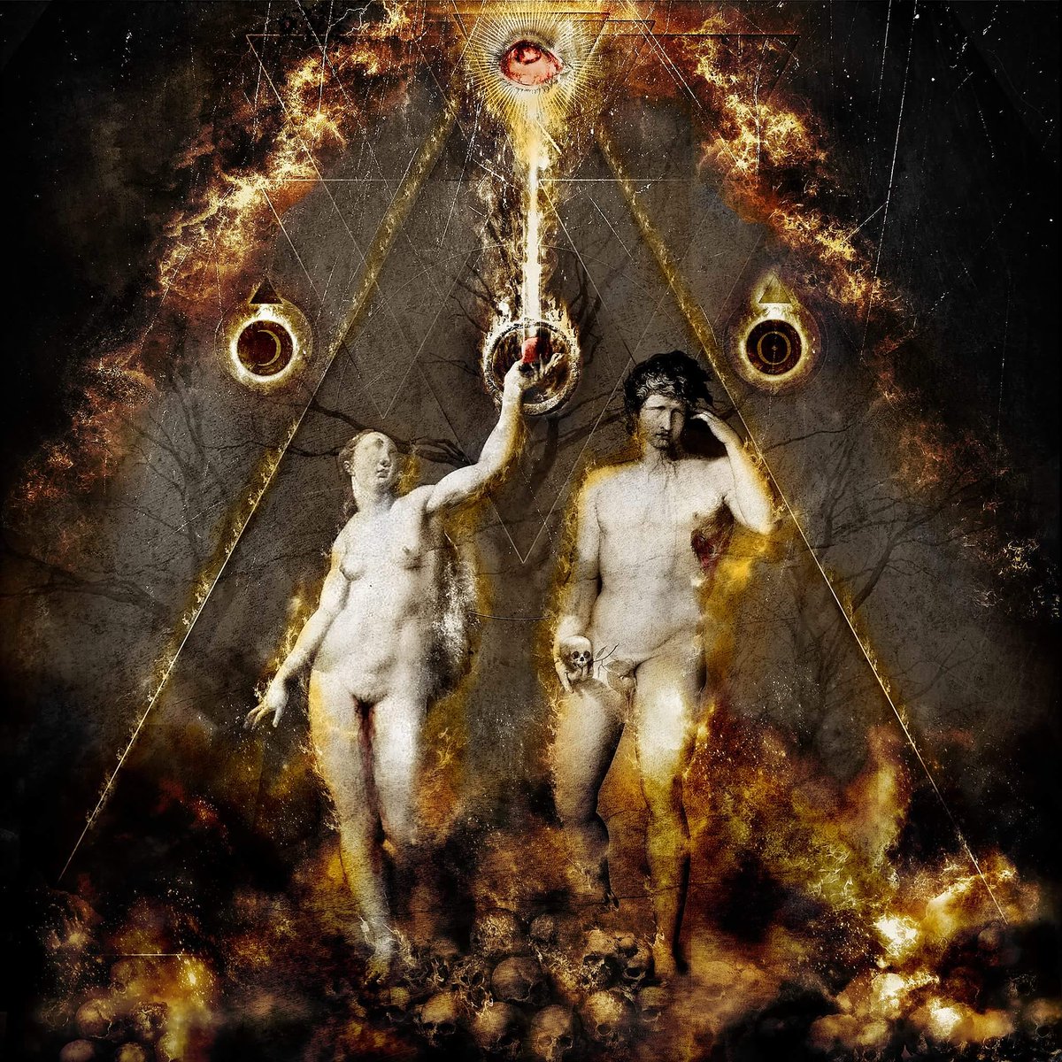 NestorAvalosZar's tweet image. The Fall of Man - artwork abused by the Chilean beasts @cabrioband - appears on their new work "Devotion and Hate"
.
.
#cabrio #cabrioband #fallofman #adam #eve #occult #darkart #darkartists #macabre #macabreart #horrorart #darkaesthetic #nestoravalosart #nestoravalosofficial