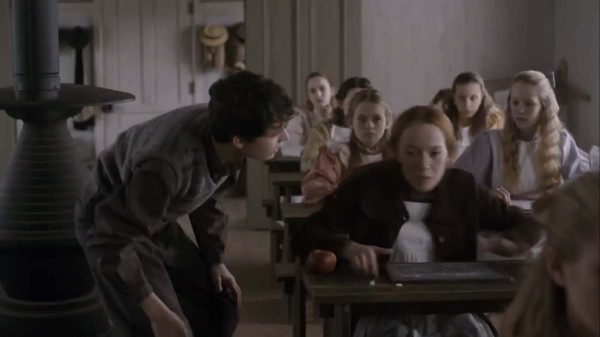 Tug shit, get hit! Seriously though, this seems so out of character for Gilbert. He’s just not used to being ignored like this. He’s the most popular boy in school. His ego is bruised, and as we now know Anne is one of the few who can do that. #renewannewithane
