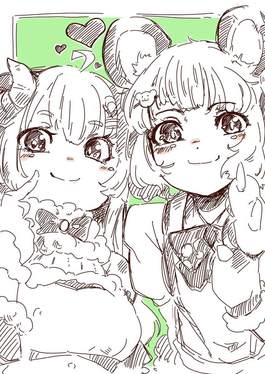 #つのまきあーと 
#らんあーと
?❤️? 