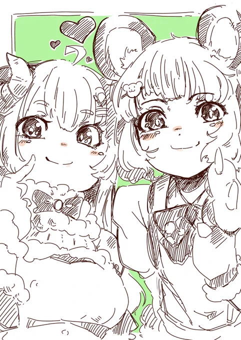 #つのまきあーと 
#らんあーと
?❤️? 
