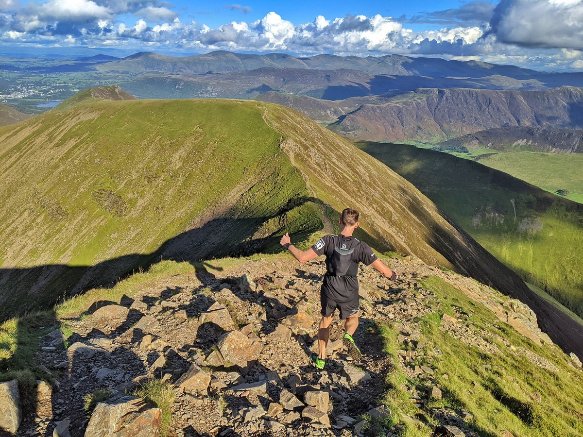 Waiting until after the rain had passed today paid off nicely . Some stunning views on a run around the Coledale Horseshoe 
#fellrunning #coledalehorseshoe