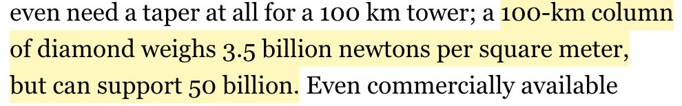 53/ We could build *space piers* that we launch things off of with rail guns. It is a possibility.