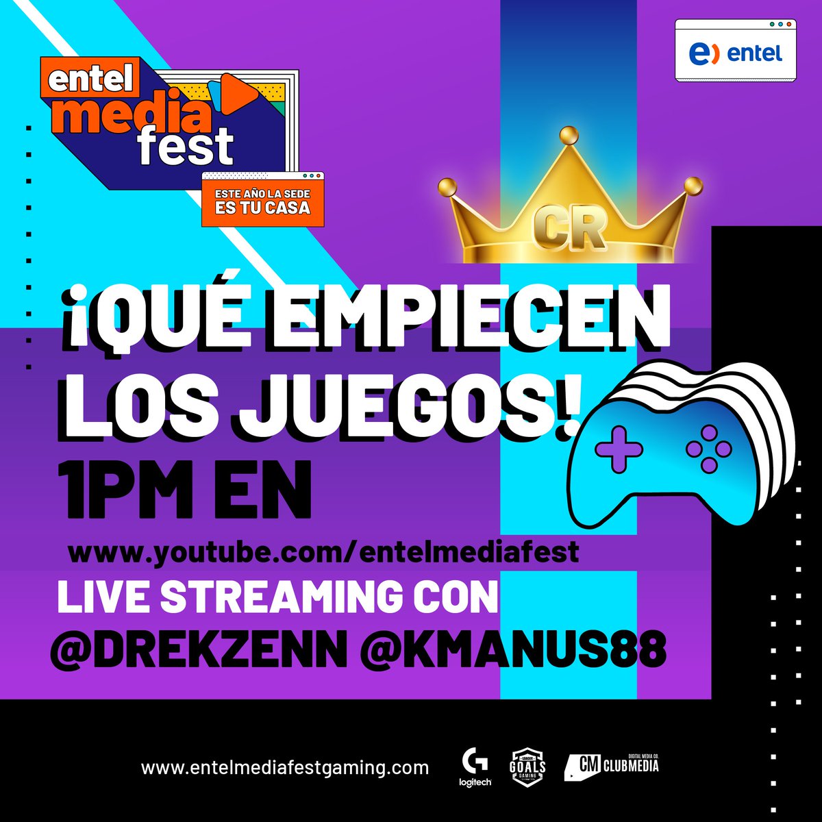 cmfestperu's tweet photo. Ya arrancó la final de la #EMFCopaCR 👑
Mirala en https://t.co/Ac9ctTuaGe 🔥
Castean @KmanuS88  y @DrekzeNN 🤩 https://t.co/JgZGZ7bDRt