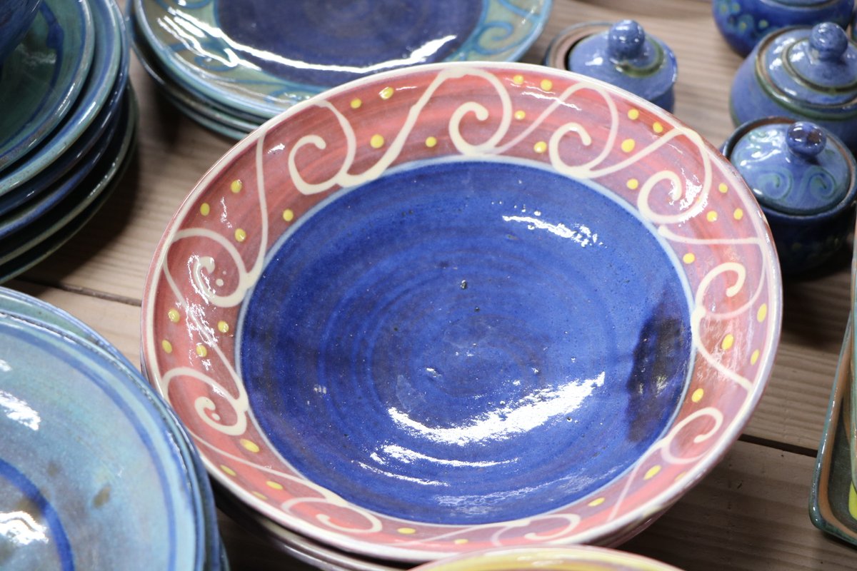 EworksPottery's tweet photo. #Pottery #Barbados #Dinnerware #Souvenirs https://t.co/S4YbP5brol