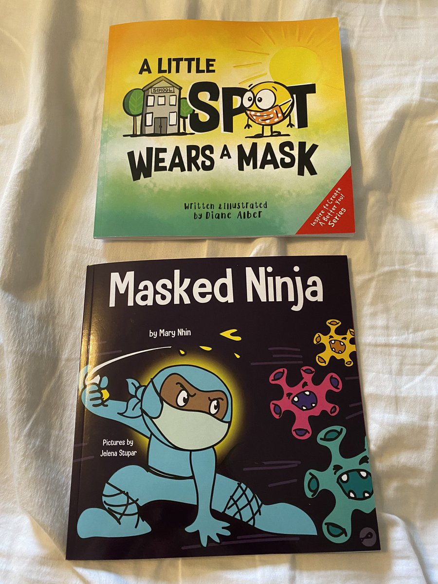 Lisa_Filice's tweet photo. #backtoschool2020 #booksforkids #maskstories #WearAMask https://t.co/MPm72A21et