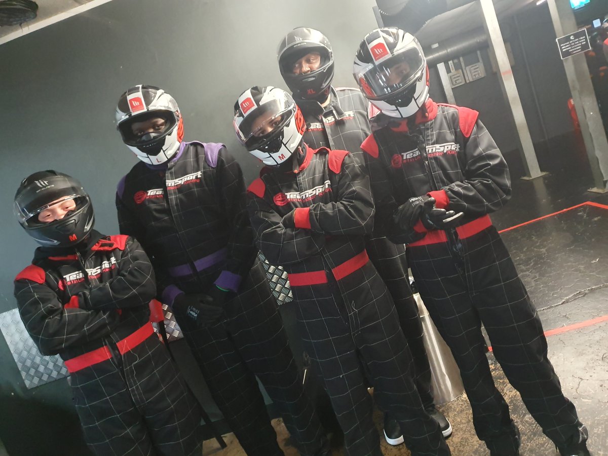 YOUNG MENS GROUP KARTING NIGHT Growing Futures UK